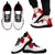Personalized Polish National Flag Day Sneakers Polska White Eagle Grunge Style
