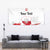 Personalized Polish National Flag Day Tapestry Polska White Eagle Grunge Style