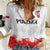 Personalized Polish National Flag Day Women Casual Shirt Polska White Eagle Grunge Style