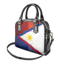 Philippines National Flag Day Shoulder Handbag Polynesian and Yakan Tattoo Brush Style