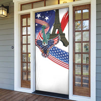 French-American Heritage Month Door Cover Dual Heritage and National Flag