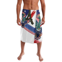 French-American Heritage Month Lavalava Dual Heritage and National Flag