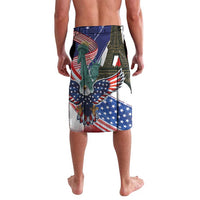 French-American Heritage Month Lavalava Dual Heritage and National Flag