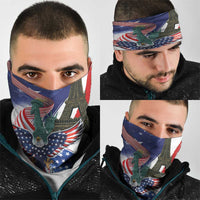 French-American Heritage Month Neck Gaiter Dual Heritage and National Flag