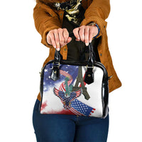 French-American Heritage Month Shoulder Handbag Dual Heritage and National Flag