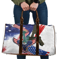 French-American Heritage Month Travel Bag Dual Heritage and National Flag