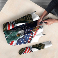 French-American Heritage Month Umbrella Dual Heritage and National Flag