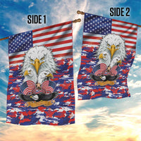 American Eagles Garden Flag United States Flag Camouflage Style - Wonder Print Shop