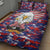 American Eagles Quilt Bed Set United States Flag Camouflage Style - Wonder Print Shop