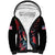 United States Independence Day Sherpa Hoodie The 4th of July Statue of Liberty Retro Style - Wonder Print Shop