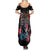 United States Independence Day Summer Maxi Dress The 4th of July Statue of Liberty Retro Style - Wonder Print Shop
