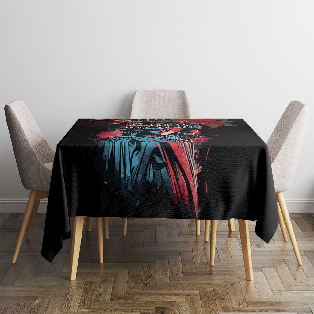 United States Independence Day Tablecloth The 4th of July Statue of Liberty Retro Style - Wonder Print Shop