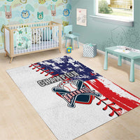 American Baseball Area Rug Go Champion 2024 - Wonder Print Shop