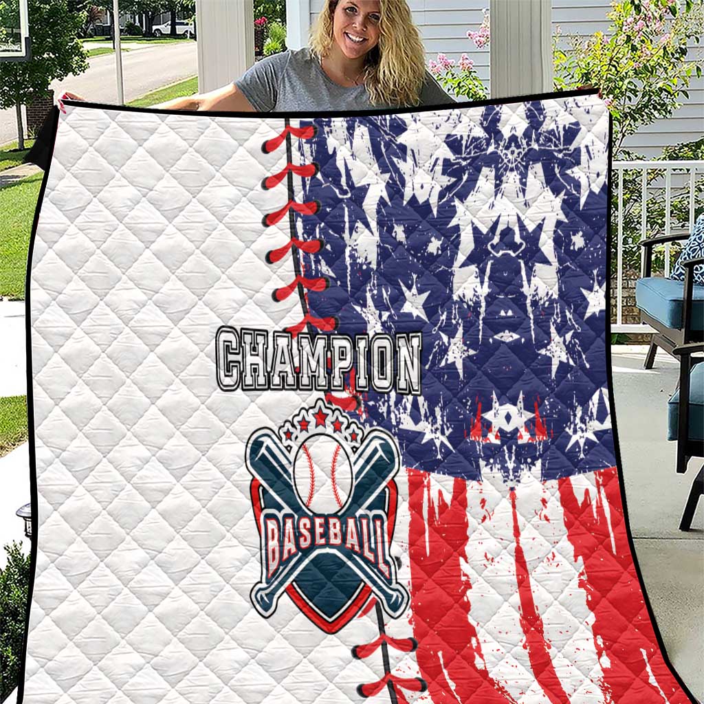 American Baseball Quilt Go Champion 2024 - Wonder Print Shop