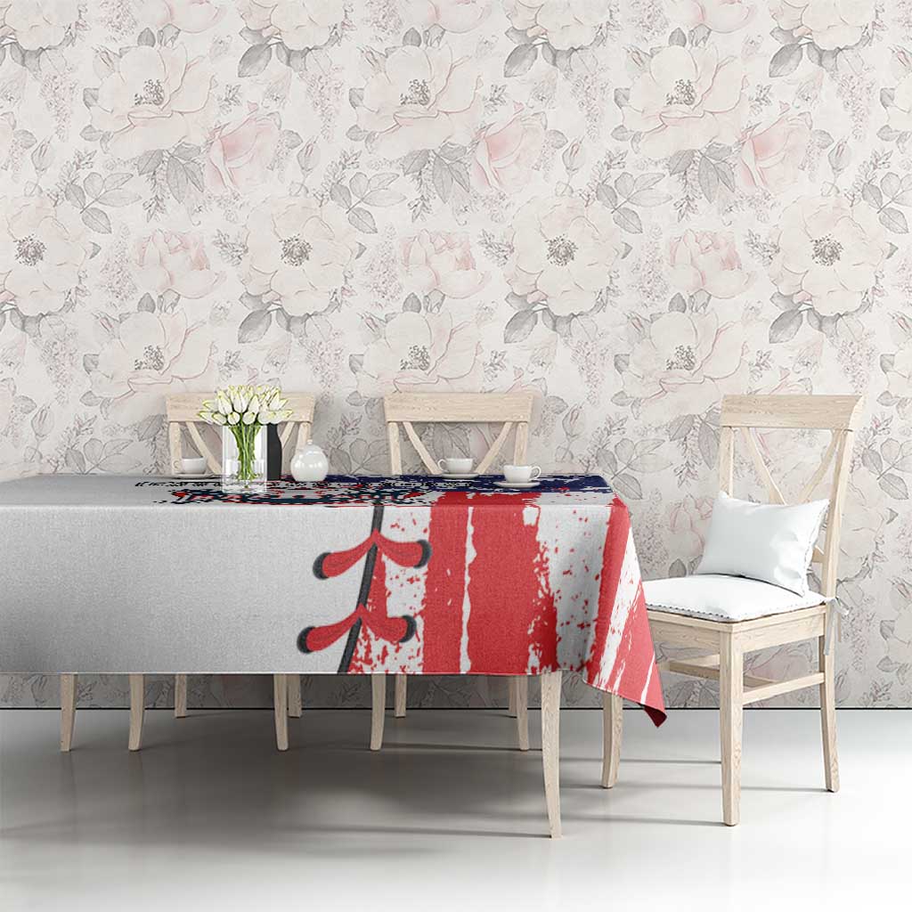 American Baseball Tablecloth Go Champion 2024 - Wonder Print Shop