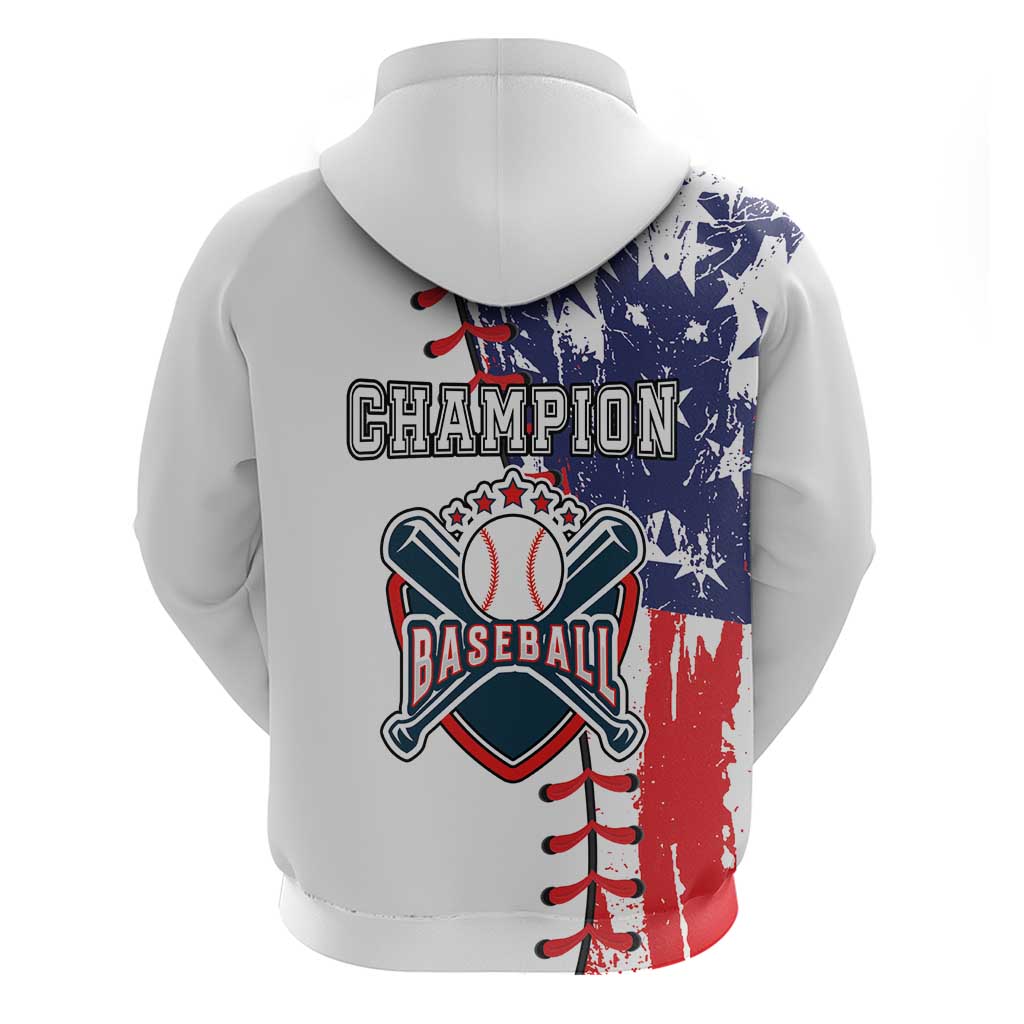 American Baseball Zip Hoodie Go Champion 2024 - Wonder Print Shop
