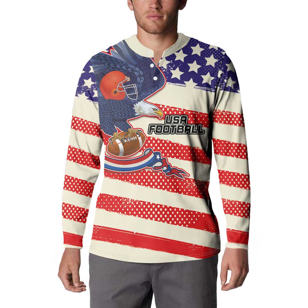 American Football Button Sweatshirt Go Champion 2024 - Wonder Print Shop