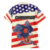 American Football Family Matching Off Shoulder Short Dress and Hawaiian Shirt Go Champion 2024 - Wonder Print Shop