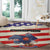 American Football Round Carpet Go Champion 2024