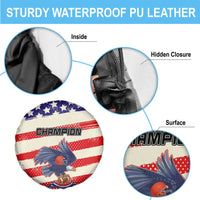 American Football Spare Tire Cover Go Champion 2024 - Wonder Print Shop