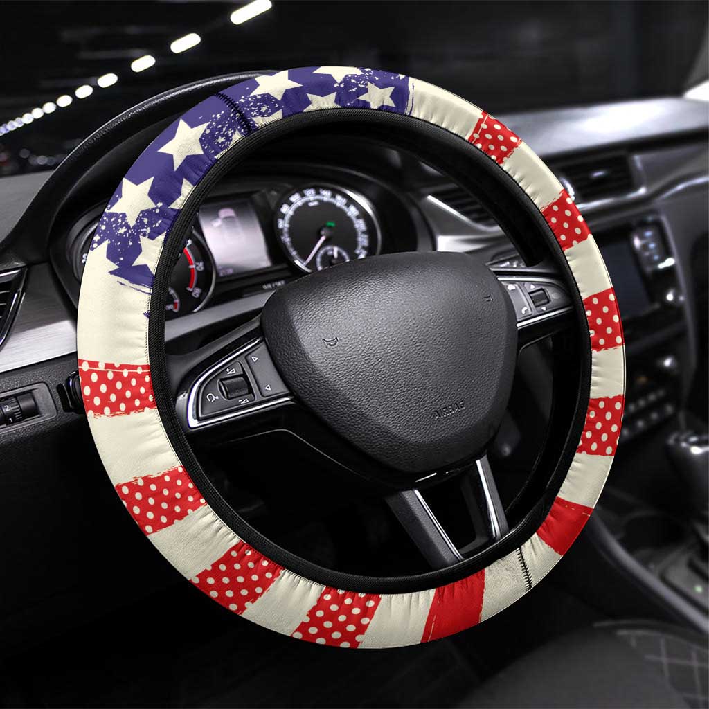 American Football Steering Wheel Cover Go Champion 2024 - Wonder Print Shop