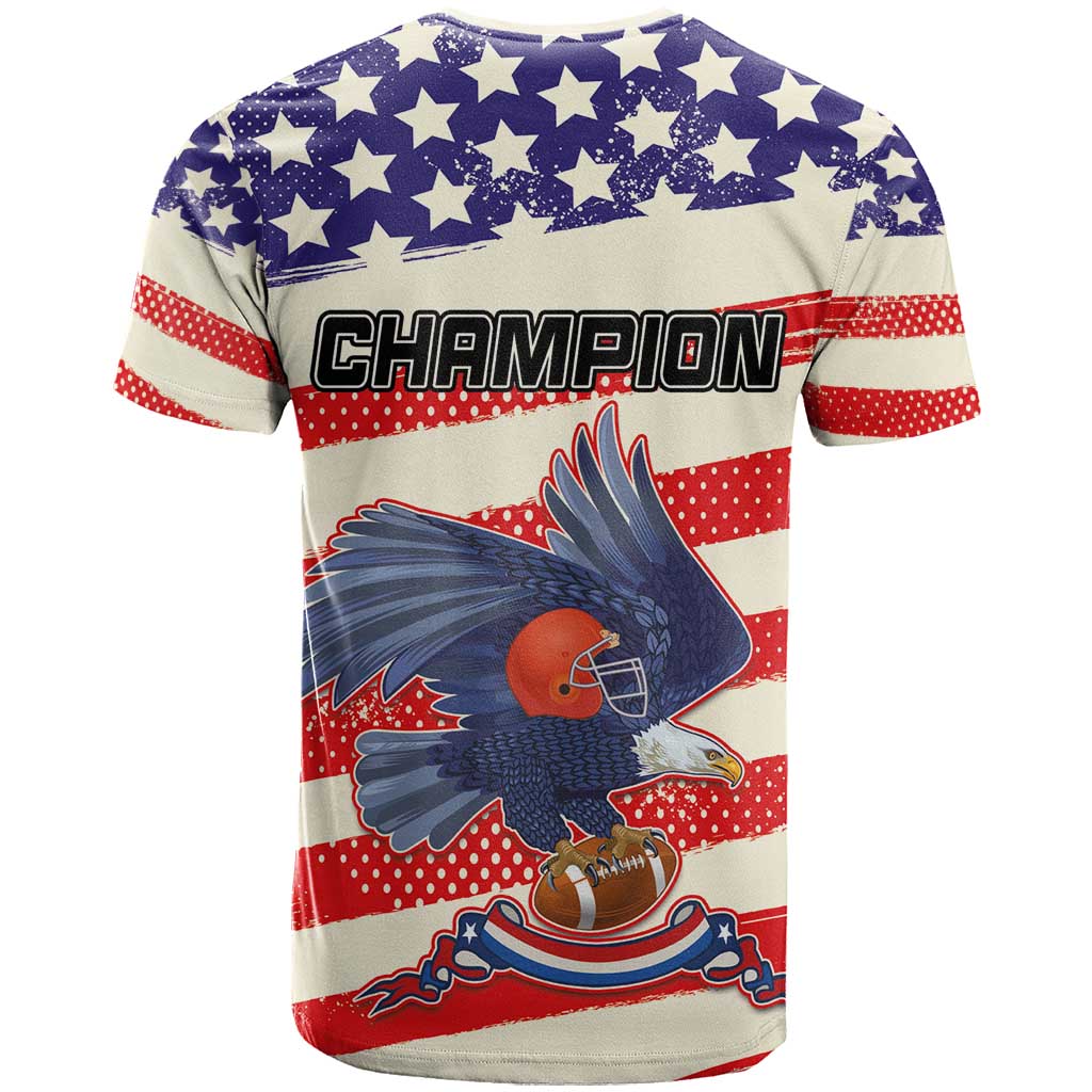 American Football T Shirt Go Champion 2024 - Wonder Print Shop