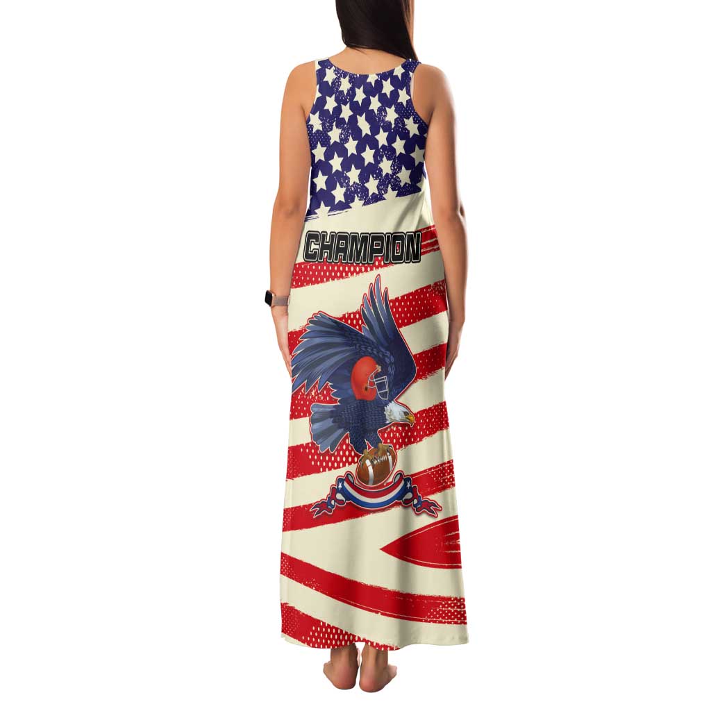 American Football Tank Maxi Dress Go Champion 2024 - Wonder Print Shop