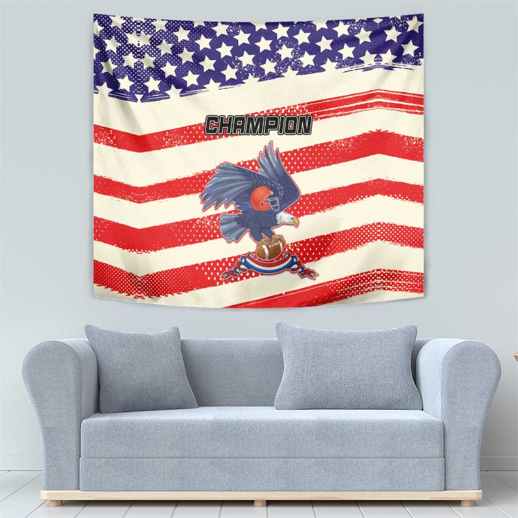 American Football Tapestry Go Champion 2024 - Wonder Print Shop