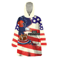 American Football Wearable Blanket Hoodie Go Champion 2024 - Wonder Print Shop