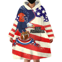 American Football Wearable Blanket Hoodie Go Champion 2024 - Wonder Print Shop