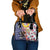 Hawaii and United States Together Shoulder Handbag Seal of Hawaii and Bald Eagle - Wonder Print Shop