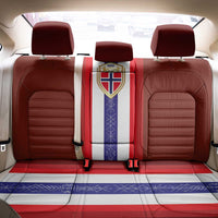 Norway Football Back Car Seat Cover Norwegian Stripes-Viking Style - Wonder Print Shop