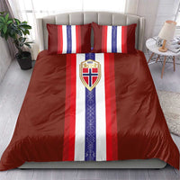 Norway Football Bedding Set Norwegian Stripes-Viking Style - Wonder Print Shop