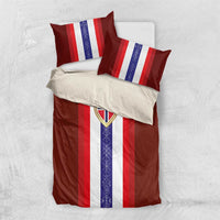 Norway Football Bedding Set Norwegian Stripes-Viking Style - Wonder Print Shop
