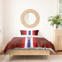 Norway Football Bedding Set Norwegian Stripes-Viking Style - Wonder Print Shop