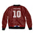 Custom Norway Football Bomber Jacket Norwegian Stripes-Viking Style - Wonder Print Shop
