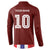 Custom Norway Football Button Sweatshirt Norwegian Stripes-Viking Style - Wonder Print Shop