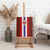 Norway Football Canvas Wall Art Norwegian Stripes-Viking Style - Wonder Print Shop