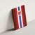 Norway Football Canvas Wall Art Norwegian Stripes-Viking Style - Wonder Print Shop