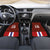 Norway Football Car Mats Norwegian Stripes-Viking Style - Wonder Print Shop