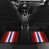 Norway Football Car Mats Norwegian Stripes-Viking Style - Wonder Print Shop