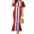 Custom Norway Football Family Matching Mermaid Dress and Hawaiian Shirt Norwegian Stripes-Viking Style - Wonder Print Shop