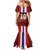 Custom Norway Football Family Matching Mermaid Dress and Hawaiian Shirt Norwegian Stripes-Viking Style - Wonder Print Shop