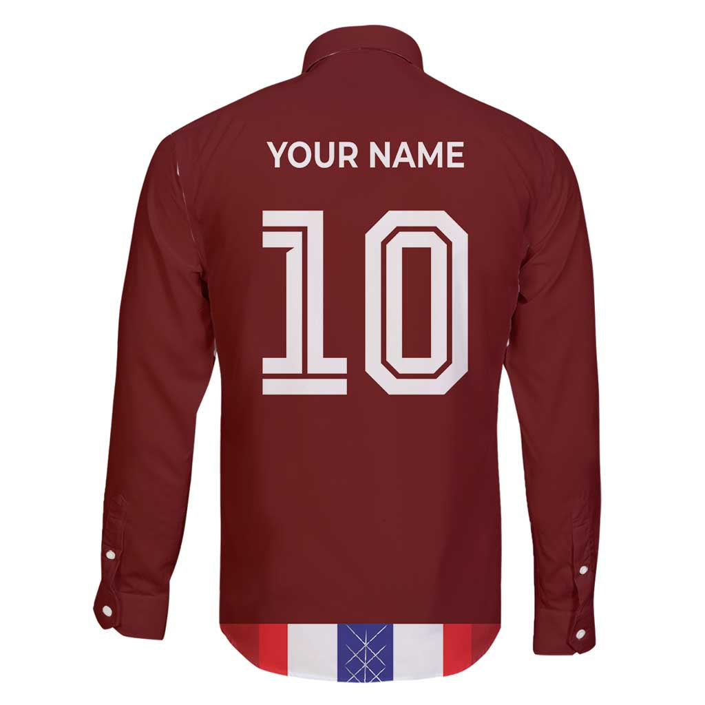 Custom Norway Football Family Matching Puletasi and Hawaiian Shirt Norwegian Stripes-Viking Style - Wonder Print Shop