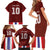 Custom Norway Football Family Matching Short Sleeve Bodycon Dress and Hawaiian Shirt Norwegian Stripes-Viking Style - Wonder Print Shop