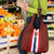 Norway Football Grocery Bag Norwegian Stripes-Viking Style - Wonder Print Shop