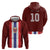 Custom Norway Football Hoodie Norwegian Stripes-Viking Style - Wonder Print Shop