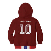 Custom Norway Football Kid Hoodie Norwegian Stripes-Viking Style - Wonder Print Shop