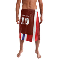 Custom Norway Football Lavalava Norwegian Stripes-Viking Style - Wonder Print Shop