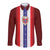 Custom Norway Football Long Sleeve Button Shirt Norwegian Stripes-Viking Style - Wonder Print Shop